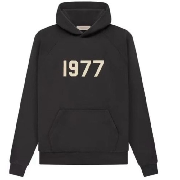 Essentials Iron Hoodie with 1977 Fear Of God New Size Med. - Picture 1 of 4